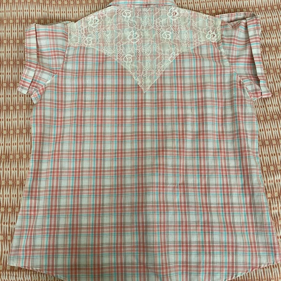 NWT Wrangler snap button shirt - Picture 3 of 3